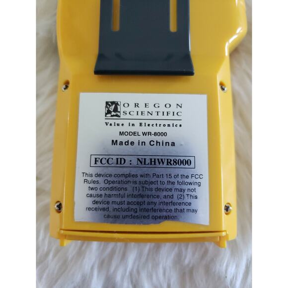 Oregon Scientific Radio NOAA All Hazard Emergency Alert Monitor WR 8000 Tested A - Picture 3 of 3